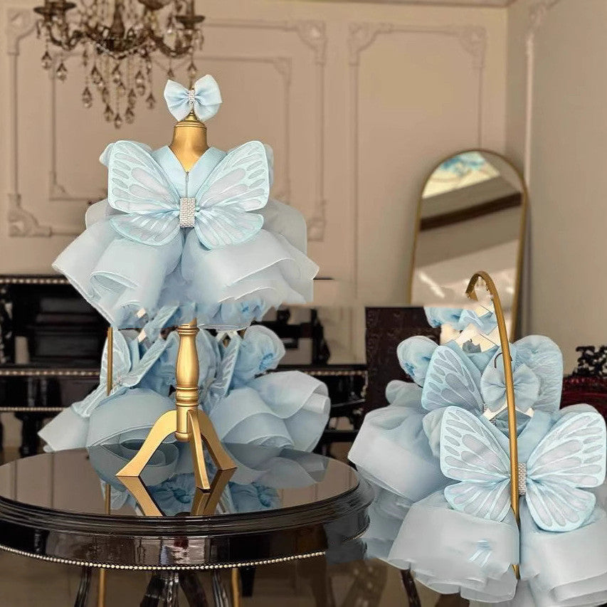 Girl Flower Girl Dress Tulle Tutu Skirt