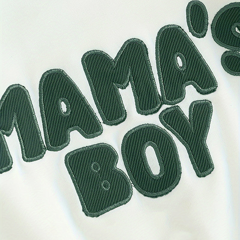 Boy Toddler Green Sweatshirt Set