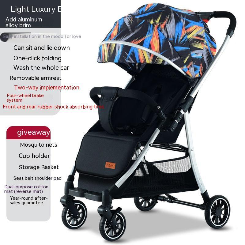 Effortless Lightweight Baby Stroller