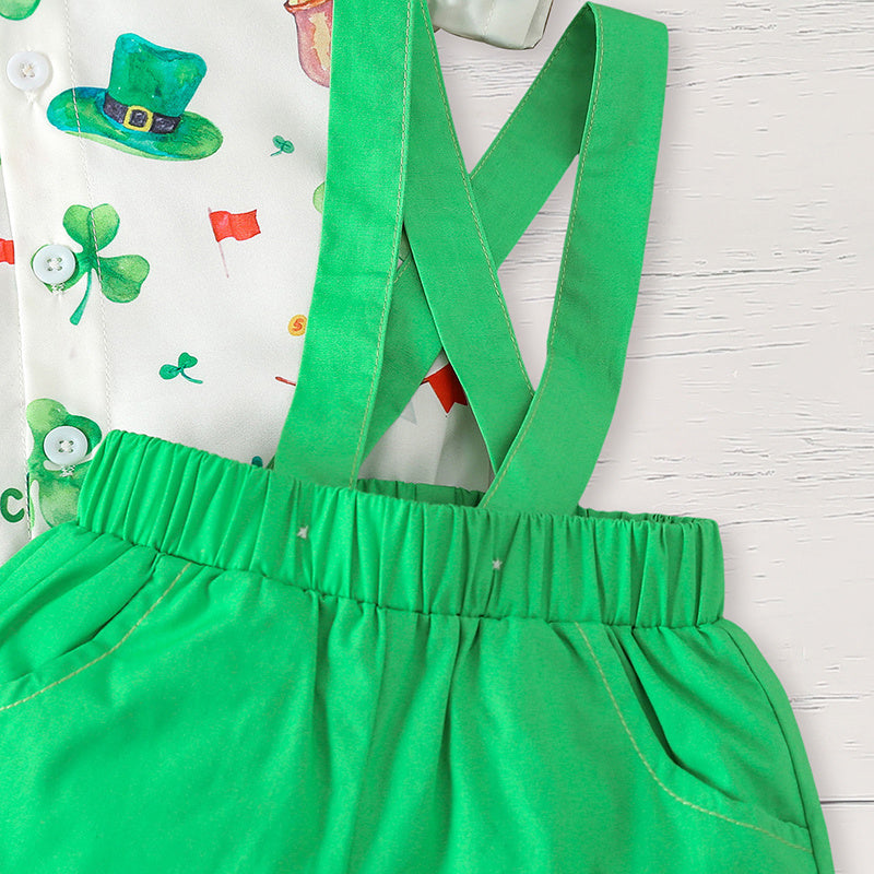 Cozy St Patrick's Day Romper outfit