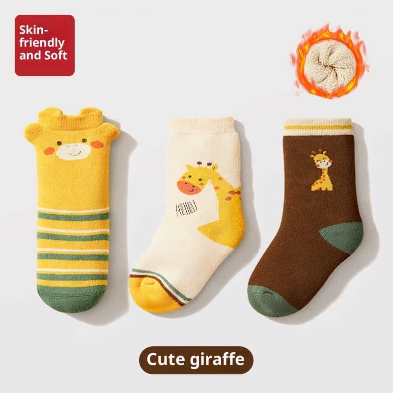 Chaussettes bébé à motifs de dessins animés