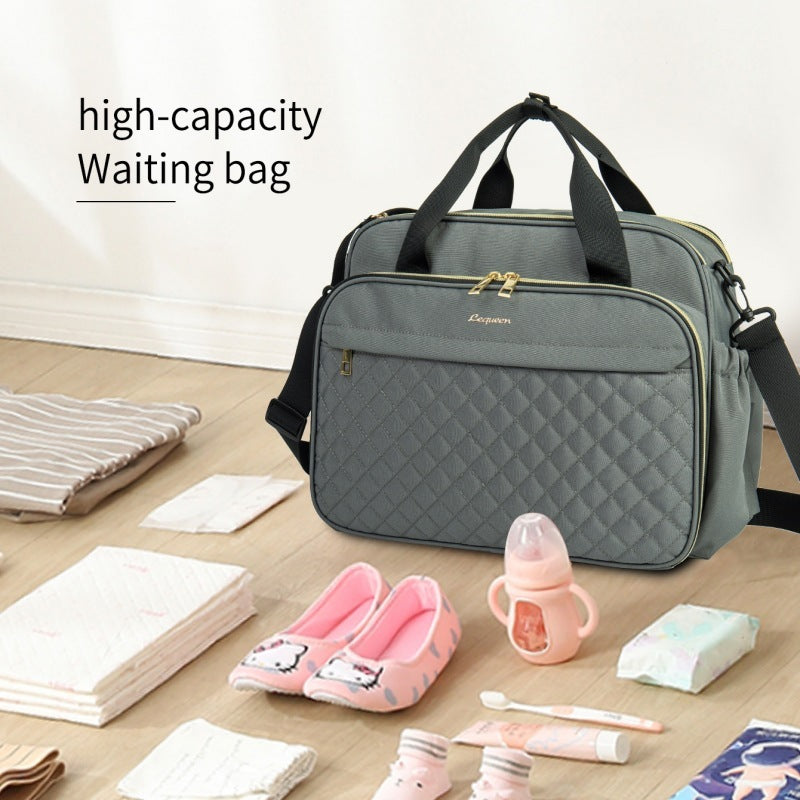 Multifunctional Crossbody Diaper Bag