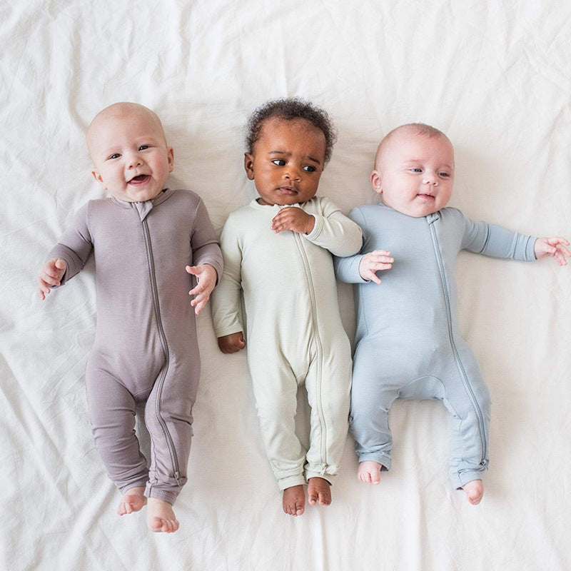 Soft Bamboo Fiber Newborn Bodysuit