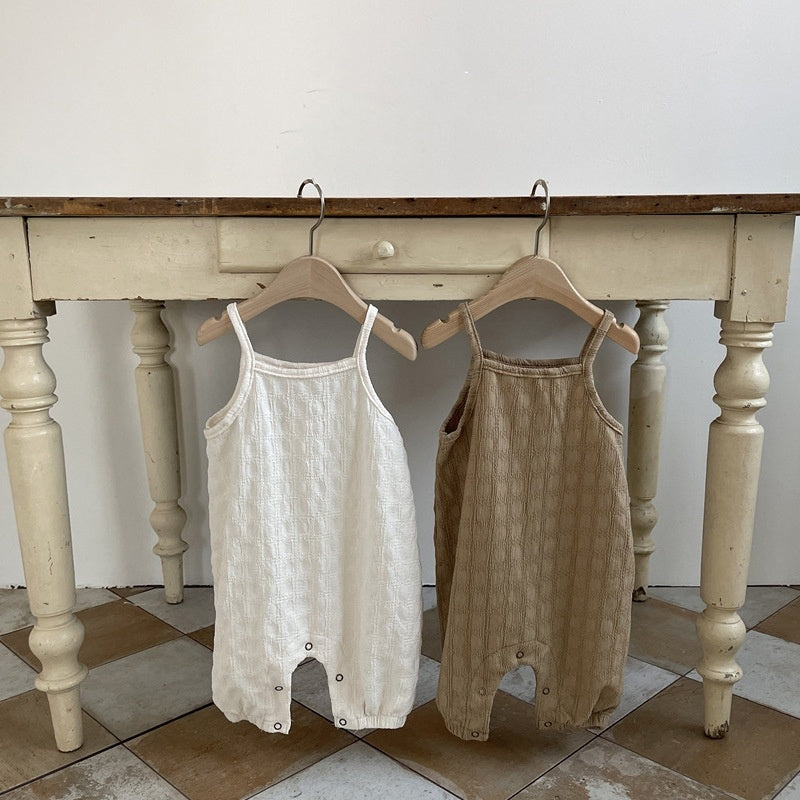 Ultra Soft Cotton Sling Romper