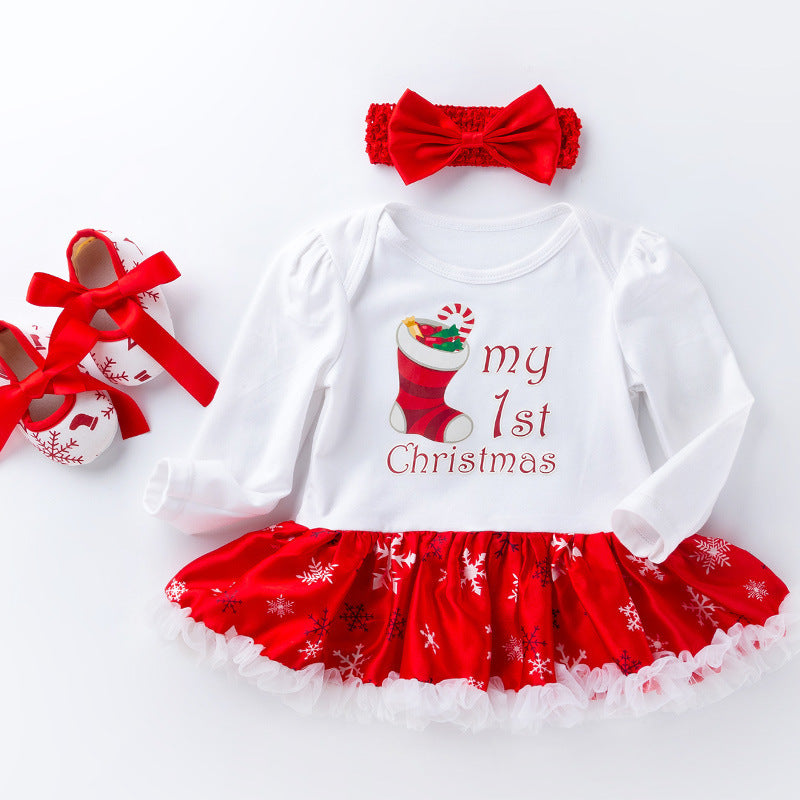 Christmas Gown Set