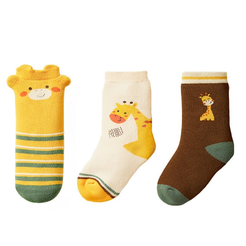 Chaussettes bébé à motifs de dessins animés