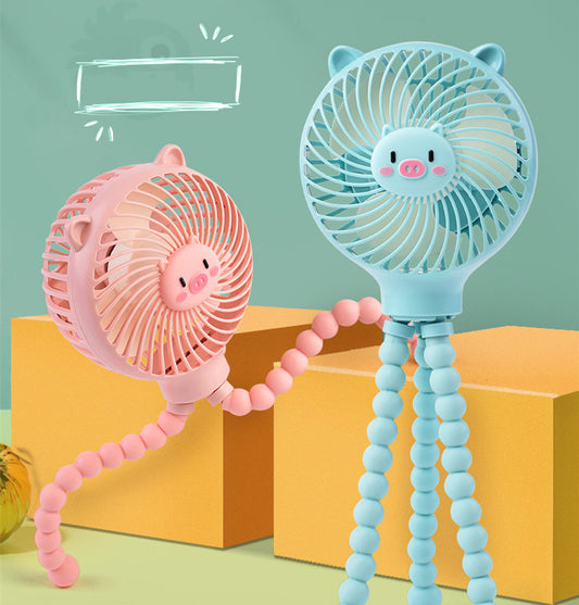 Handheld Octopus Fan