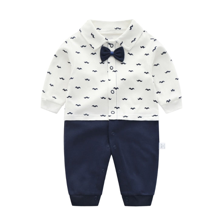 Fall Long Sleeves Bowtie Style Bebe Clothes - The Lovely Babies