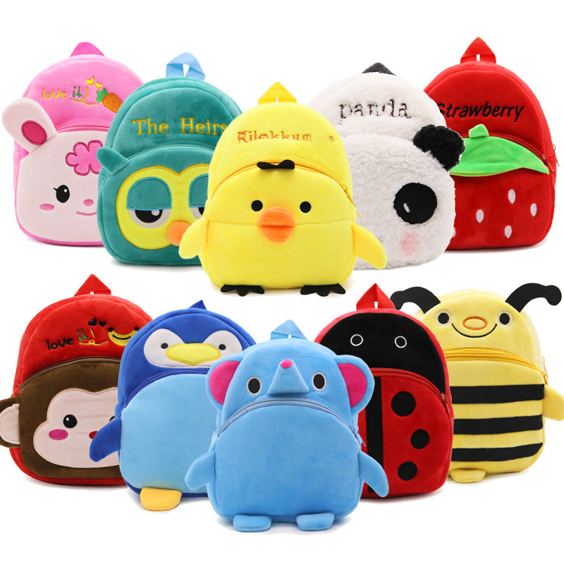Fashionable Plush Backpack - The Lovely Babies