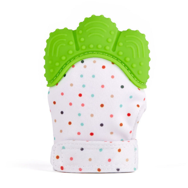NEWW!!! Silicone Chewable Teething MIttens - The Lovely Babies