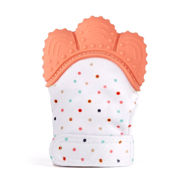NEWW!!! Silicone Chewable Teething MIttens - The Lovely Babies