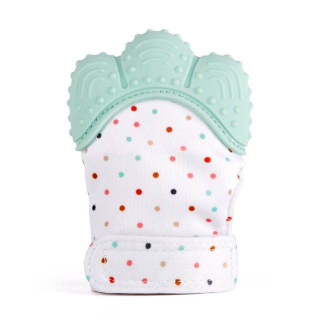 NEWW!!! Silicone Chewable Teething MIttens - The Lovely Babies