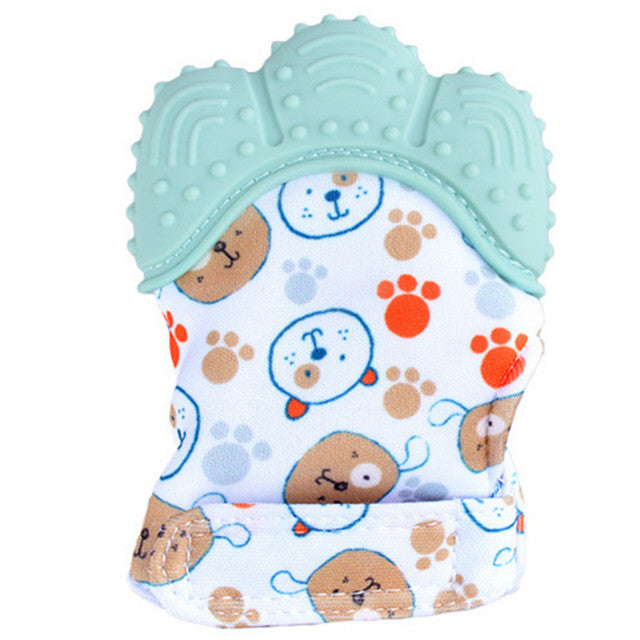 NEWW!!! Silicone Chewable Teething MIttens - The Lovely Babies