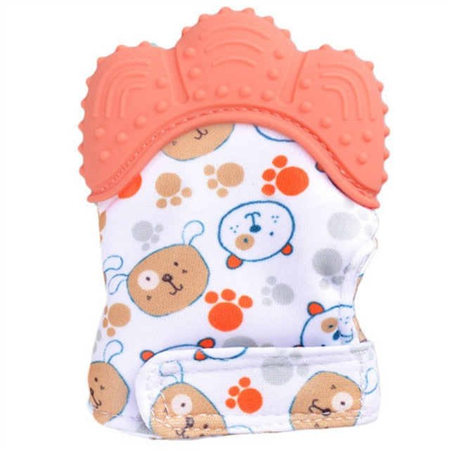 NEWW!!! Silicone Chewable Teething MIttens - The Lovely Babies
